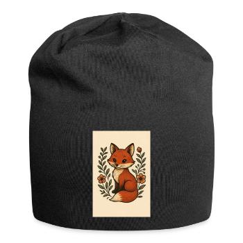 Grande écaille de tortue - Bonnet en jersey - noir - Devant