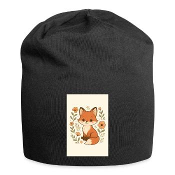 petite écaille de tortue - Bonnet en jersey - noir - Devant