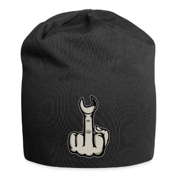 Middle Finger Stinger Finger Wrench - Jersey Beanie - black - Front