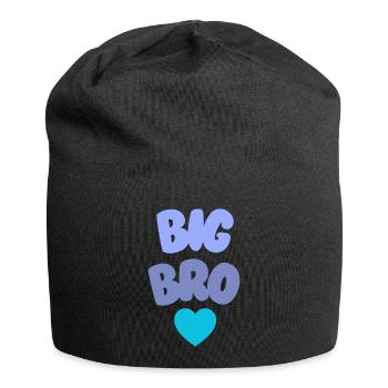 Big Bro Love Geschwister - Jersey-Beanie - Schwarz - Vorne