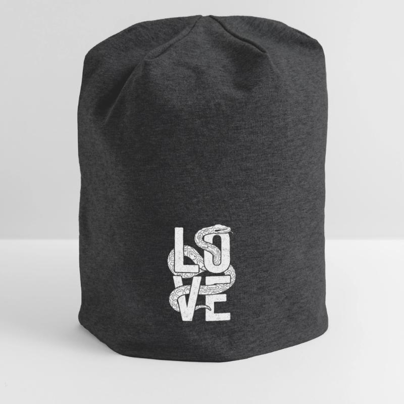 Königspython Schlangen LOVE Terrarium Python Jersey-Beanie