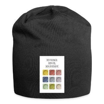 Your desire Your style Your statement - Jersey Beanie - black - Front