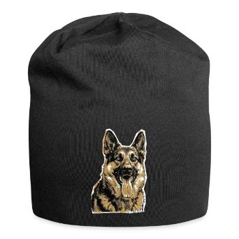German Shepherd - Jersey Beanie - black - Front