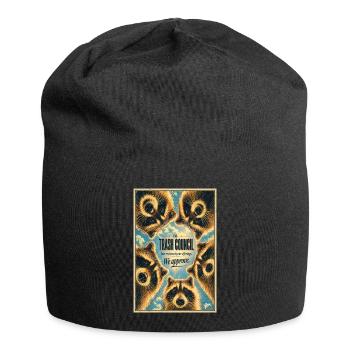 Affiche du Raccoon Council - Bonnet en jersey - noir - Devant