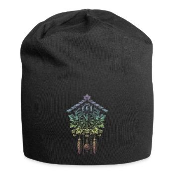 cuckoo clock - Jersey Beanie - black - Front