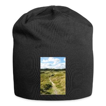 Sentier des Dunes à Søndervig, Danemark - Bonnet en jersey - noir - Devant