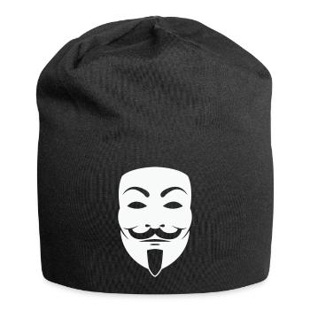 Anonymus_Maske - Bonnet en jersey - noir - Devant