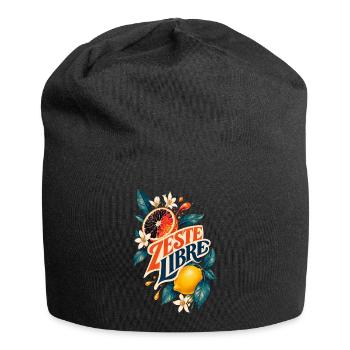 Zeste Libre Citrus Florilège - Bonnet en jersey - noir - Devant