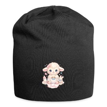 Baby sheep - Jersey Beanie - black - Front