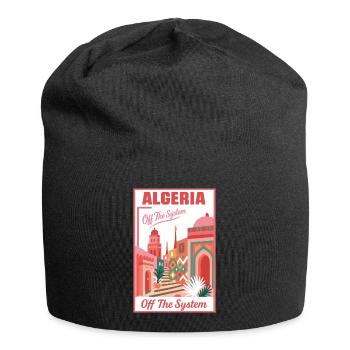 Algeria Off The System – Colorful Landscape - Jersey Beanie - black - Front
