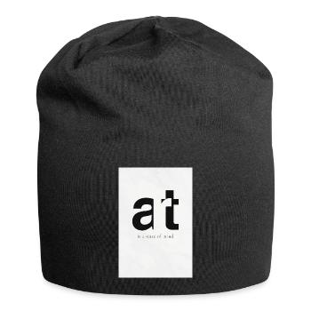 Art - Is a State of Mind - Minimalist Poster - Jersey Beanie - black - Front