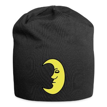 moon - Jersey Beanie - black - Front
