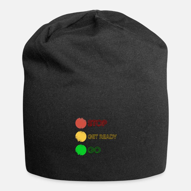 feux de circulation - Bonnet en jersey - noir
