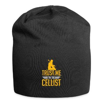 violoncelle - Bonnet en jersey - noir - Devant