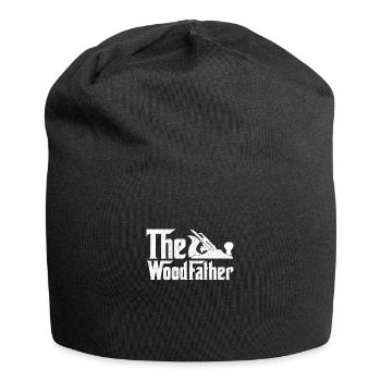 Funny Carpenter Woodworking Movie Design The Woodf - Jersey-Beanie - Schwarz - Vorne
