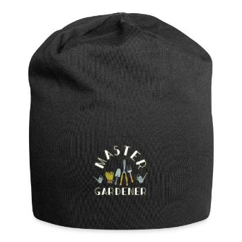 jardinier - Bonnet en jersey - noir - Devant