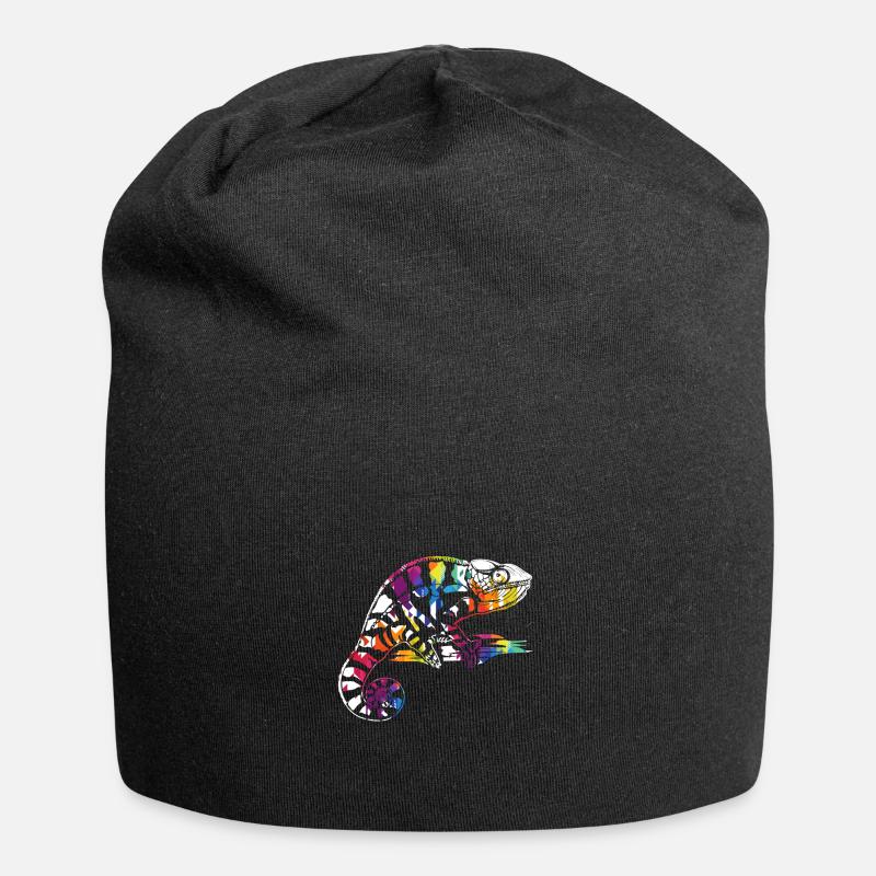 Chameleons - Jersey Beanie - black