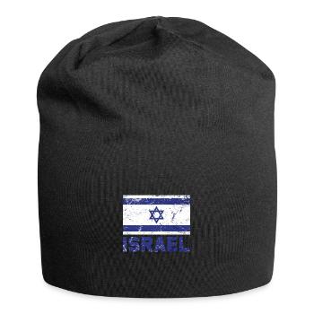 Israel flag - Jersey Beanie - black - Front
