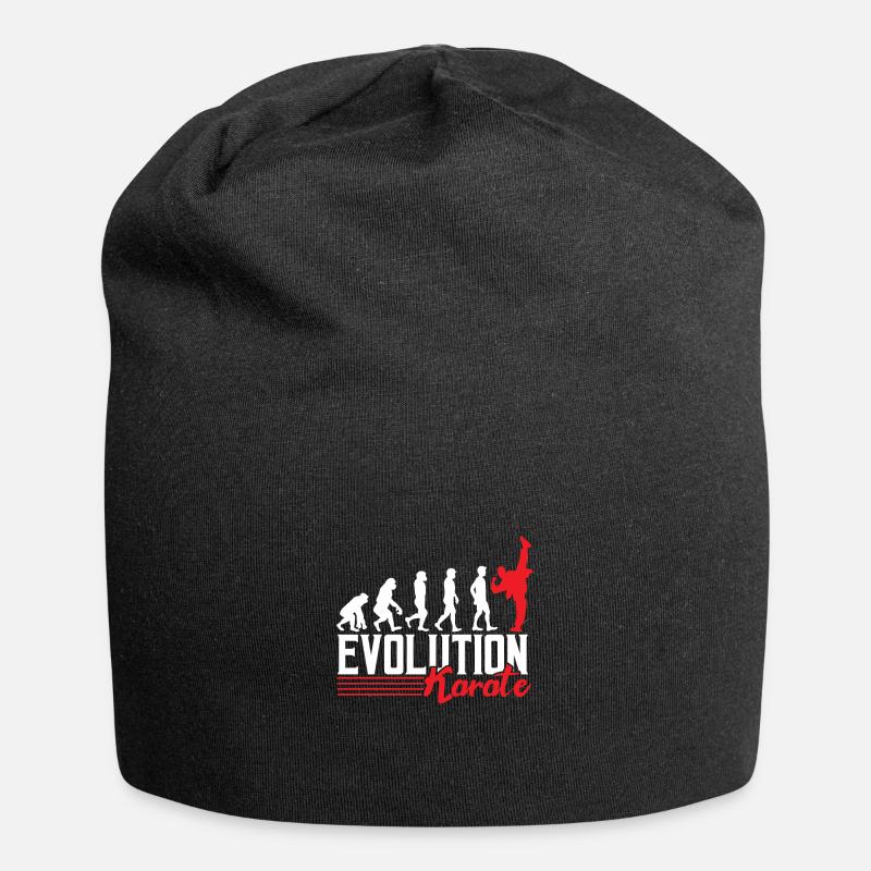 Evolution Karate - Jersey-Beanie - Schwarz