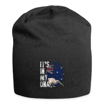 Neuseeland Kiwi Land - Jersey-Beanie - Schwarz - Vorne