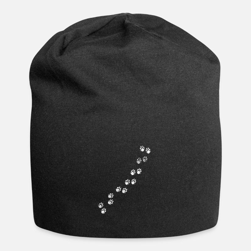 raton laveur - Bonnet en jersey - noir