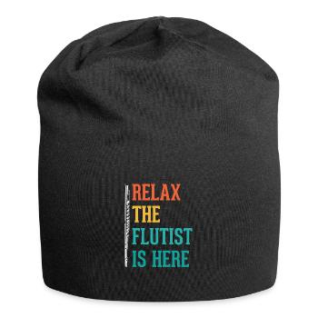 flute - Jersey Beanie - black - Front