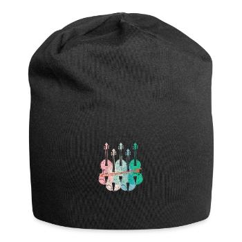 violin - Jersey Beanie - black - Front
