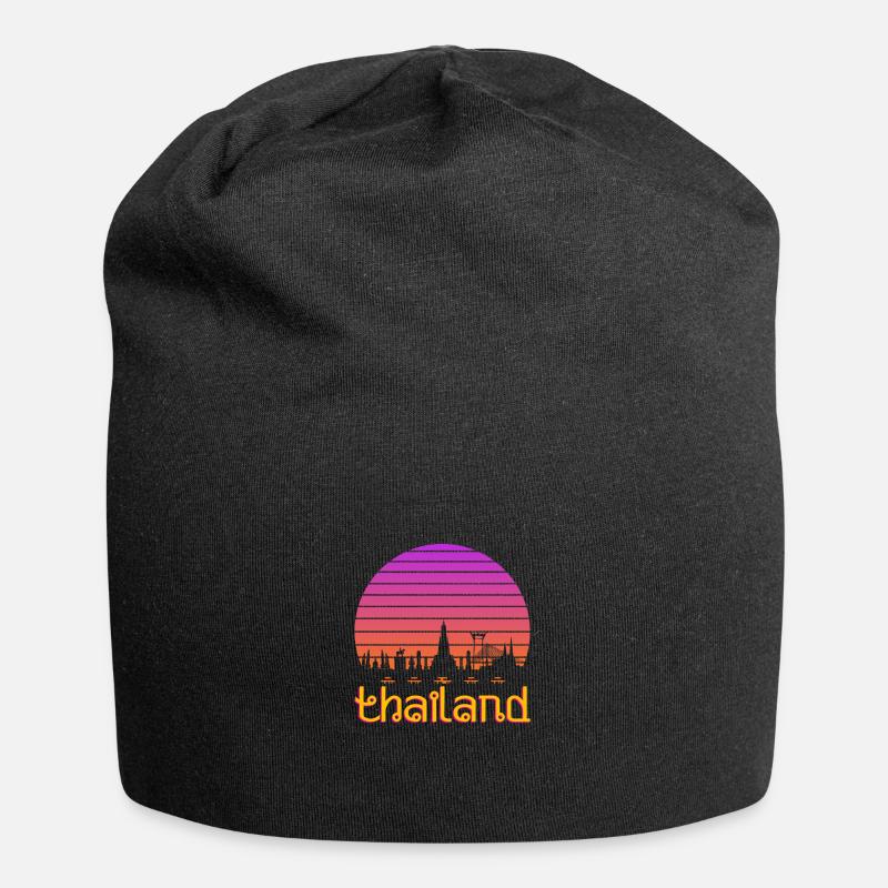 Thailand - Jersey Beanie - black