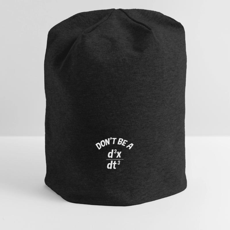 Engineer physics derivation math meme gift idea Jersey Beanie