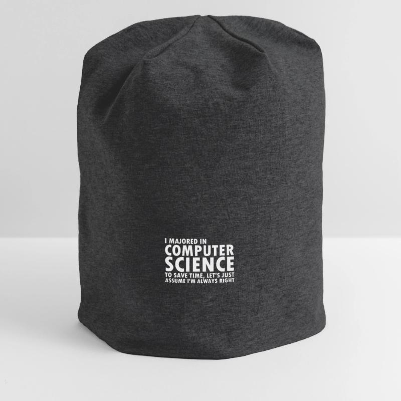 Informatik Abschluss Informatiker Programmierer Jersey-Beanie