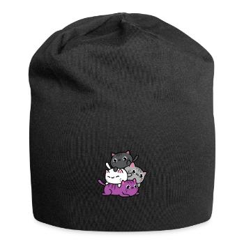 Chats Ace Pride - Bonnet en jersey - noir - Devant