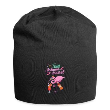 Team liquorice girls evening gift - Jersey Beanie - black - Front