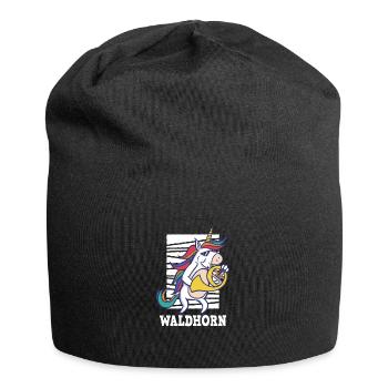 Waldhorn Hornspieler Waldhorn-Spieler - Jersey-Beanie - Schwarz - Vorne