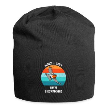 Bird Watching Bird Watching Birding Bird - Jersey Beanie - black - Front