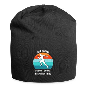 Floorball Unihockey Feldhockey Hallenhockey - Jersey-Beanie - Schwarz - Vorne