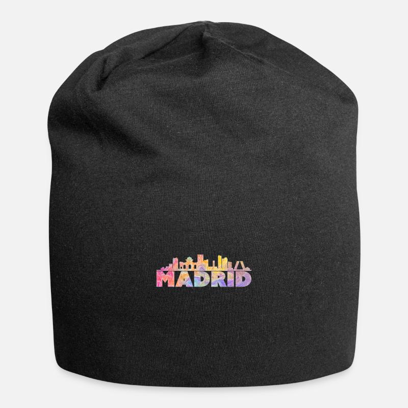 Madrid - Bonnet en jersey - noir