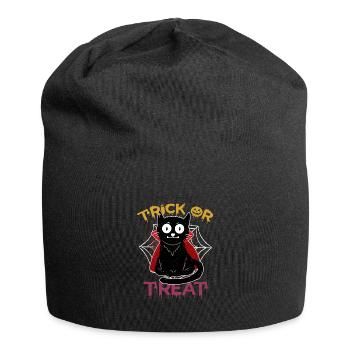 Chat Vampire Trick ou Treat Pumpkin Halloween Kid - Bonnet en jersey - noir - Devant