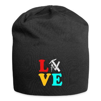Architekt Architektur - Jersey-Beanie - Schwarz - Vorne