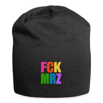 FCK MRZ - nein zu Merz - Kanzler - Jersey-Beanie - Schwarz - Vorne
