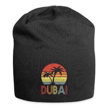 Dubai - Jersey-Beanie - Schwarz - Vorne