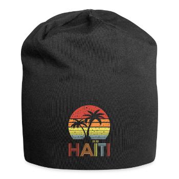 Haiti - Jersey-Beanie - Schwarz - Vorne