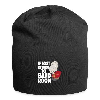 Bei Verlust zurück in den Bandraum Marching Band - Jersey-Beanie - Schwarz - Vorne