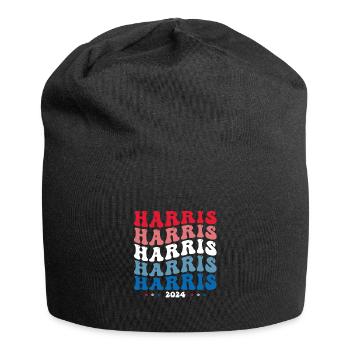 Kamala Harris 2024 For President Campaign Cute - Jersey Beanie - black - Front