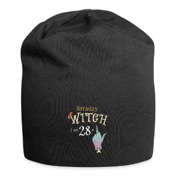 Oui c’est mon anniversaire - 29e anniversaire sorcière drôle - Bonnet en jersey - noir - Devant