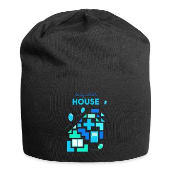 Building Blocks Building Bricks Play - Jersey Beanie - black - Front