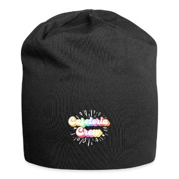 Cafeteria-Besatzung - Jersey-Beanie - Schwarz - Vorne