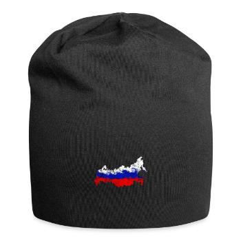 RUSSIE DRAPEAU RUSSIE GRAFFITI LAND - Bonnet en jersey - noir - Devant