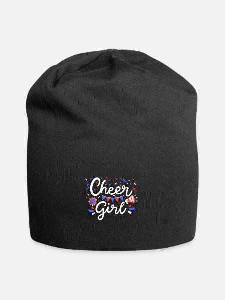 Cheer Girl - Jersey-Beanie - Schwarz