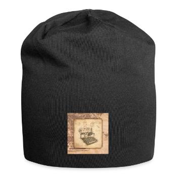 Art vintage pour les auteurs et les écrivains - Bonnet en jersey - noir - Devant