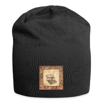 Art vintage pour les auteurs et les écrivains - Bonnet en jersey - noir - Devant